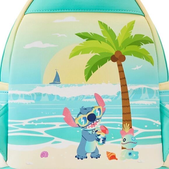 Loungefly Disney Stitch Sandcastle Beach Surprise Mini Backpack main image 6